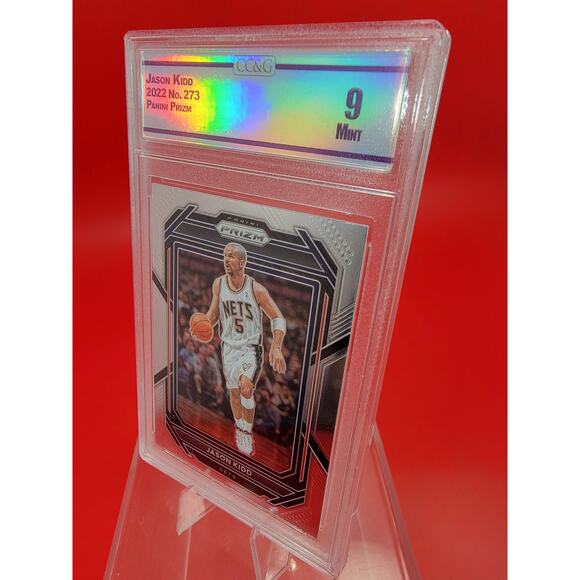 Jason Kidd 22-23 Panini Prizm Silver Prizm #273 New Jesey Nets Basketball CCG 9 - Picture 4 of 5